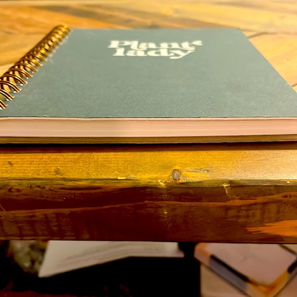 NWT- “PLANT LADY” notebook/journal. Hand made. ! Don’t forget to bundle & save♥️ - Picture 2 of 4